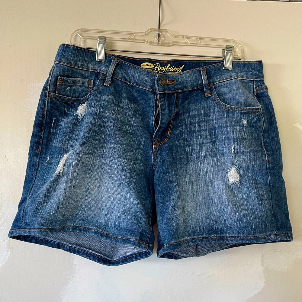 Jean shorts - boyfriend style